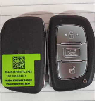 acheter 433Mhz 3 bouton 95440-D7000 47 puce clé intelligente Pour 2019 Hyundai Tucson fabrication en ligne