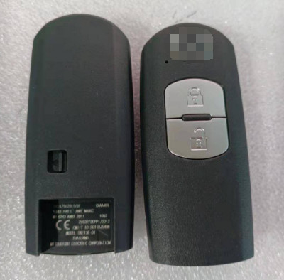 acheter 433 Mhz 2 bouton 49 puce SKE13E-01 clé intelligente Pour Mazda 2 3 6 Système Mitsubishi fabrication en ligne