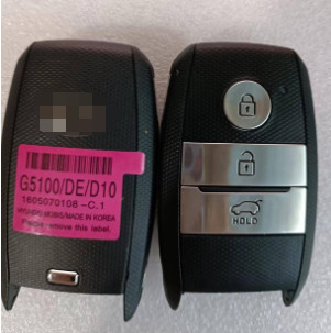 acheter 433 MHz 3 boutons Prat numéro 95440-G5100 47 Chip Smart Key Pour 2016- Kia Niro fabrication en ligne