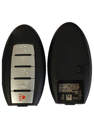 acheter Télécommande de clé 5 boutons Infiniti S180144320 433MHz Noir Argent fabrication en ligne