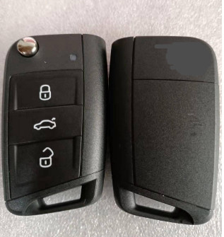 434Mhz 3 bouton 5E0-959-752.D-R0 Flip Remote Key For Skoda Keyless Octavia Rapid