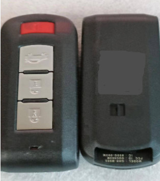 315Mhz 3+1 mirage G4 du bouton OUC003M 47 Chip Smart Key For Mitsubishi