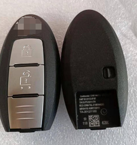 433Mhz 2 boutons 4A puce S180144102 clé intelligente Pour Nissan X-Trail Qashqai Pulsar