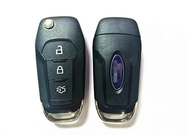 Nouveau bouton de l'identification FL3T15K601BC 3 de FCC d'OEM Ford Mondeo Key Fob 433 mégahertz de noir