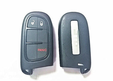 JEEP Shell principal à distance, gousset futé en plastique de 3 boutons de clé de voiture de noir de GQ4-54T