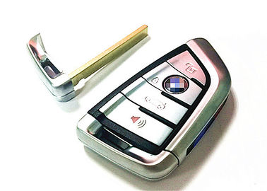 La clé argentée Shell à distance 4 de voiture de BMW boutonnent 434MHz 9367398-01 pour BMW X5/X6