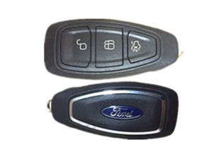 Le gousset de clé de fiesta de 7S7T 15K601 ED Ford, 3 boutonnent le gousset principal à distance de Ford Focus 433 mégahertz