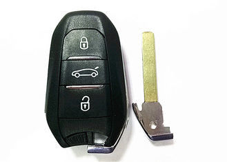 Gousset Keyless d'entrée de Valeo A01TAB CE0682/clé futée 2011DJ1873 de Peugeot 433 mégahertz avec la lame