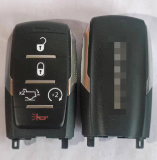 433 Mhz 4 + 1 bouton OHT-4882056 68291691AD 4A puce clé intelligente Pour Dodge Ram 1500 pick-up