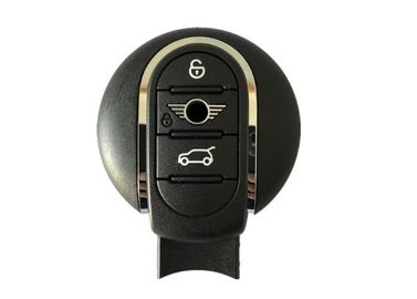 Clé à distance de 3 boutons de clé de voiture de BMW de la puce PCF7953 mini 433 mégahertz de couleur de noir